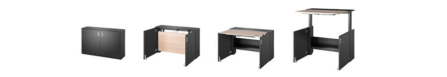 HomeFit compact desk