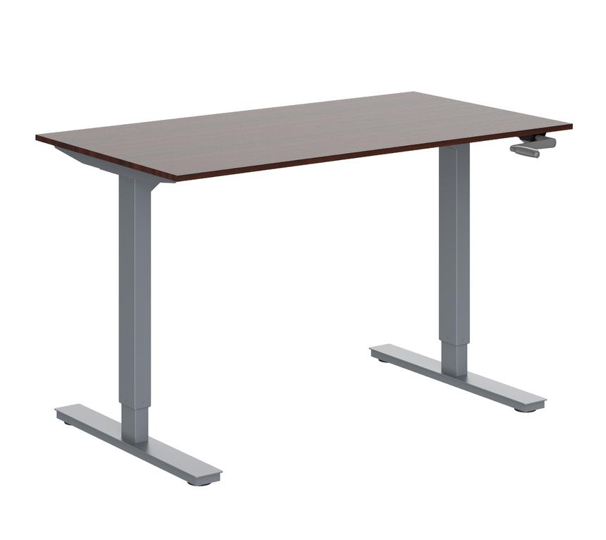 DeskRise Manual Sit Stand Desk IN STOCK Shape Seating