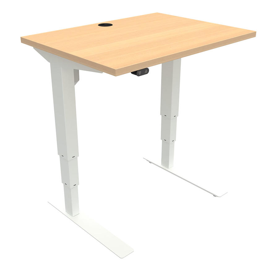 Conset 501-37 SMALL Electric Sit-Stand Desk (80x60cm, 100x60cm or 120x60cm)  | Shape Seating