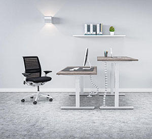 What are the benefits of a sit-stand desk?