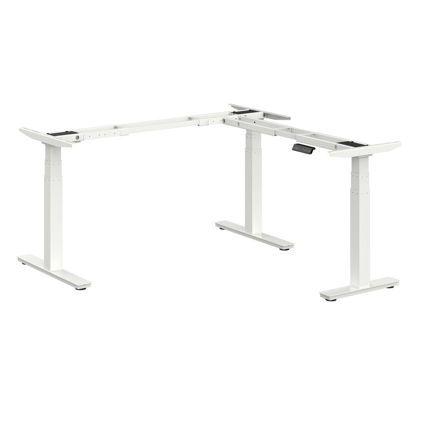 DeskRise Corner Electric Sit Stand Desk Memory FRAME ONLY