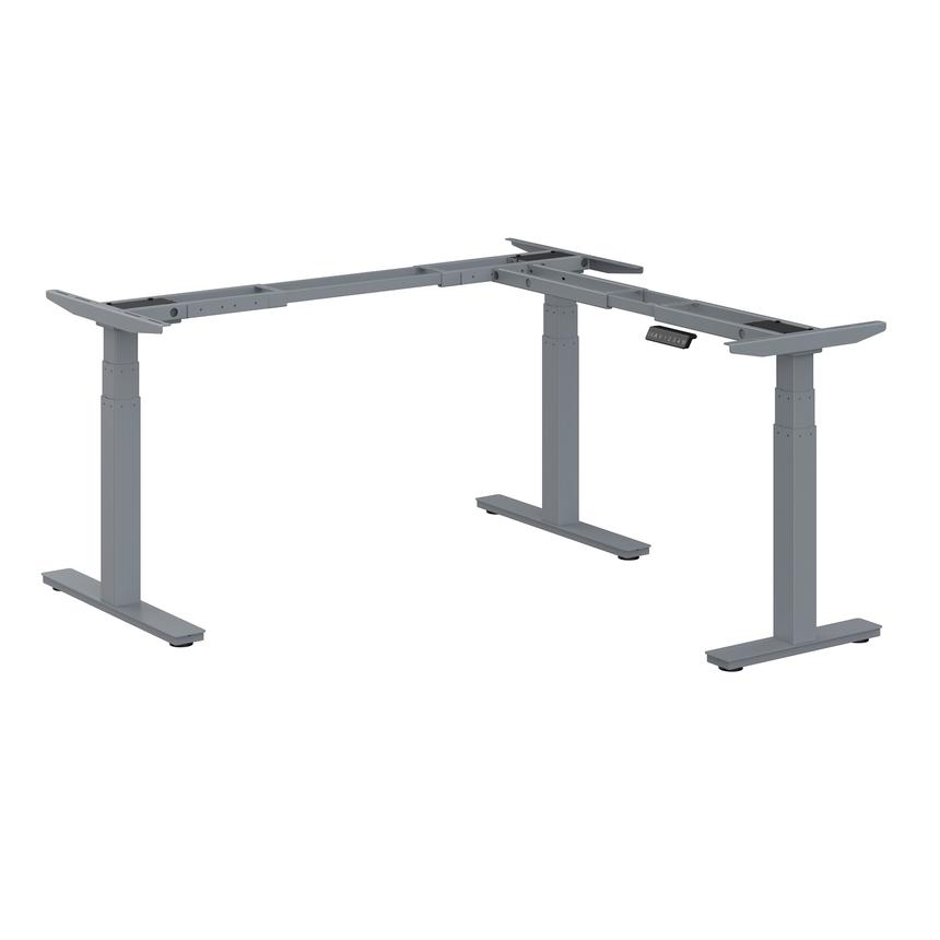 DeskRise Corner Electric Sit Stand Desk Memory FRAME ONLY
